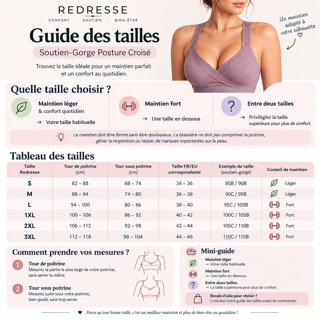 Soutien-Gorge Posture Croisé